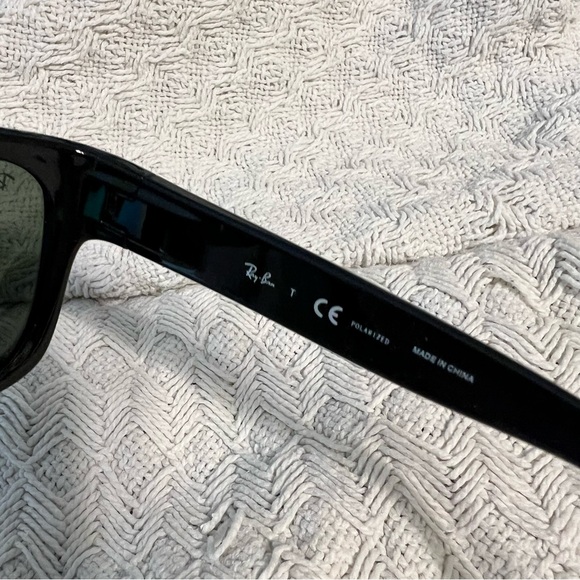 RAY-BAN Unisex Polarized Lightweight Sunglasses RB4194 Square Frame - Picture 12 of 12